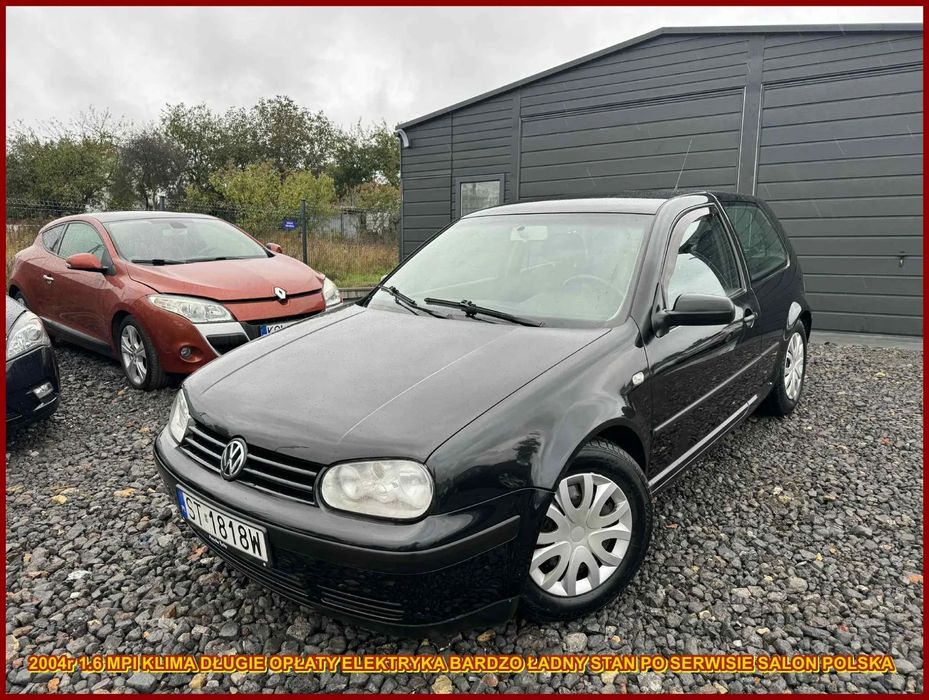 Volkswagen Golf 2004r 1.6MPI Klima Długie Opłaty Elektryka Po Serwisie Salon Polska!!