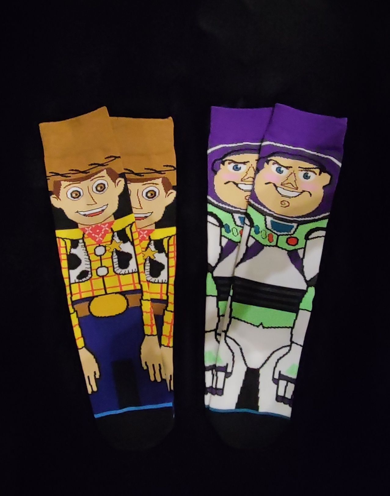 Skarpety bajkowe z Toy story nowe wielokolorowe.