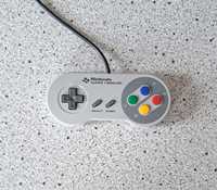 Gamepad Nintendo SFC/SNES, z przeróbką Pal/Ntsc