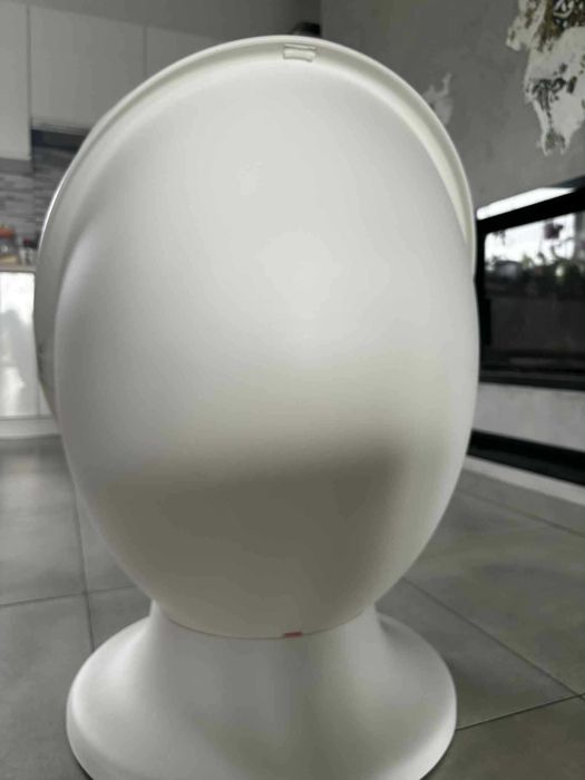 Fotelik obrotowy, biały IKEA PS LÖMSK jak nowy