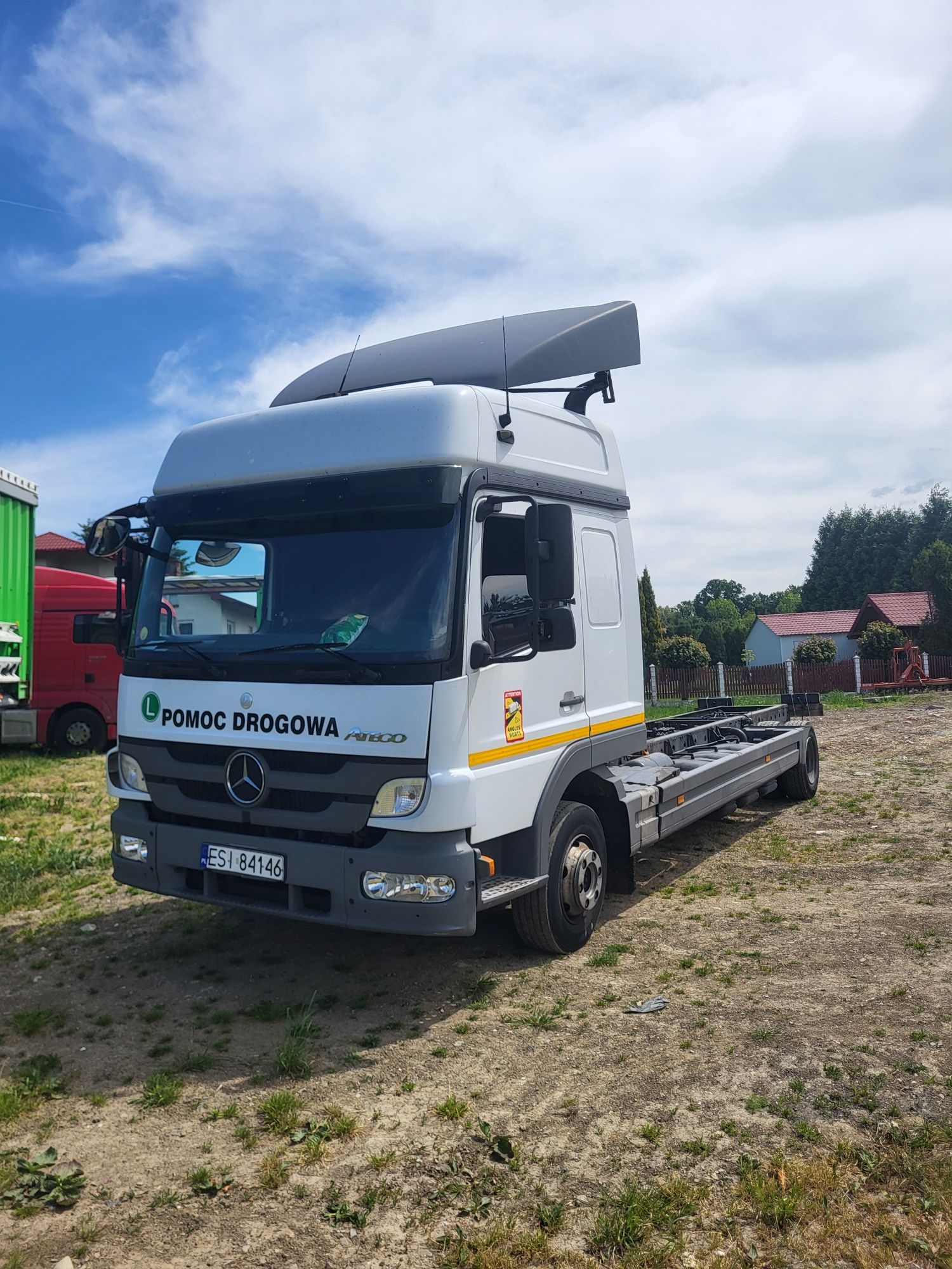 mercedes atego 1224 bez zabudowy