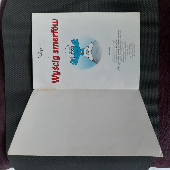 Smerfy Wyścig Smerfów Peyo książka