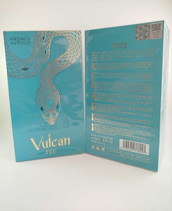 French Avenue Vulcan Feu - Eau De Parfum 100ml-Envio Gratis + Oferta