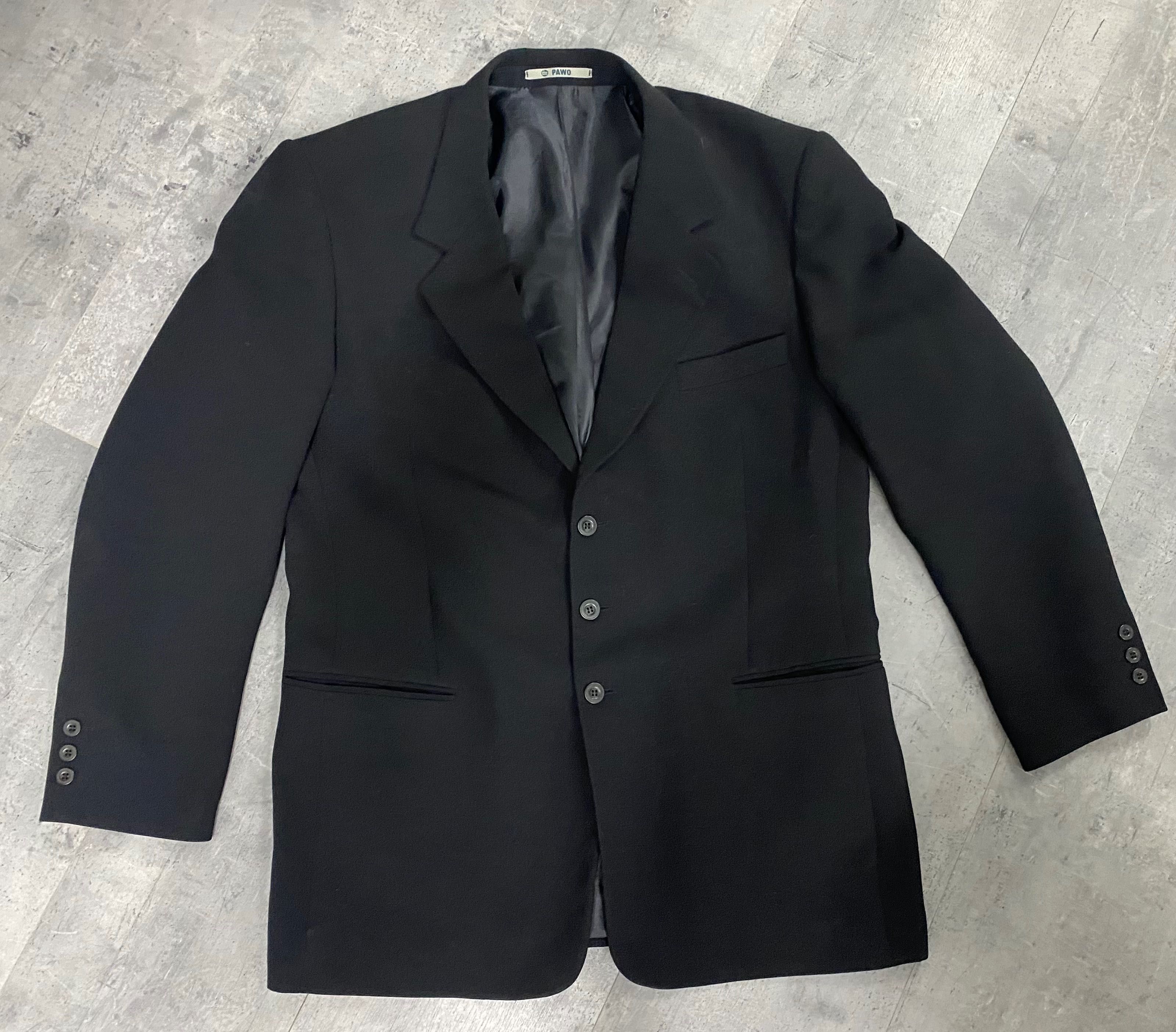 Czarna marynarka oversize Pawo l-xxl