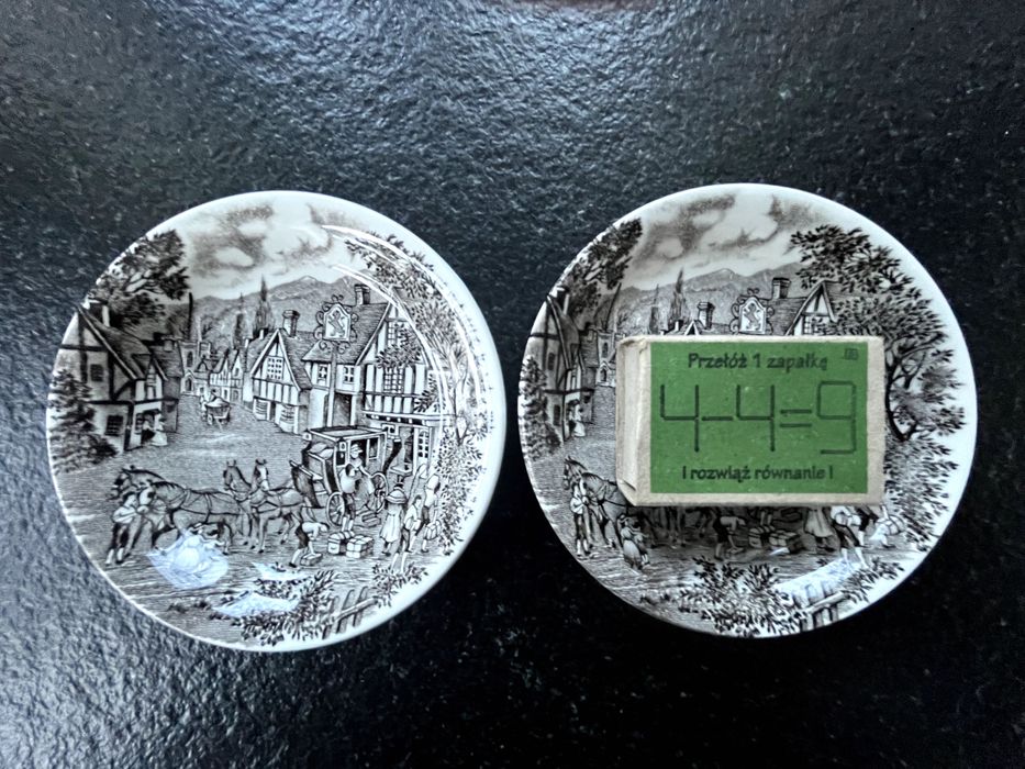 Talerzyk Spodek Konfiturówka Royal Meakin Ironstone angielska 10,4 cm