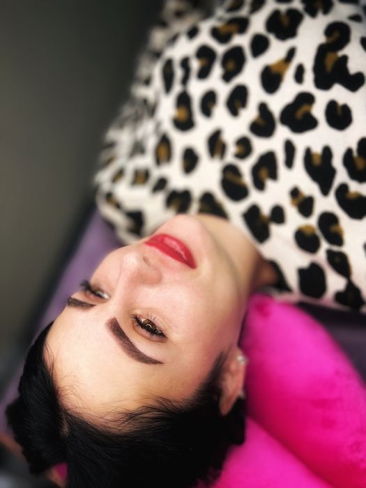 Перманентный макияж перманент брови губы