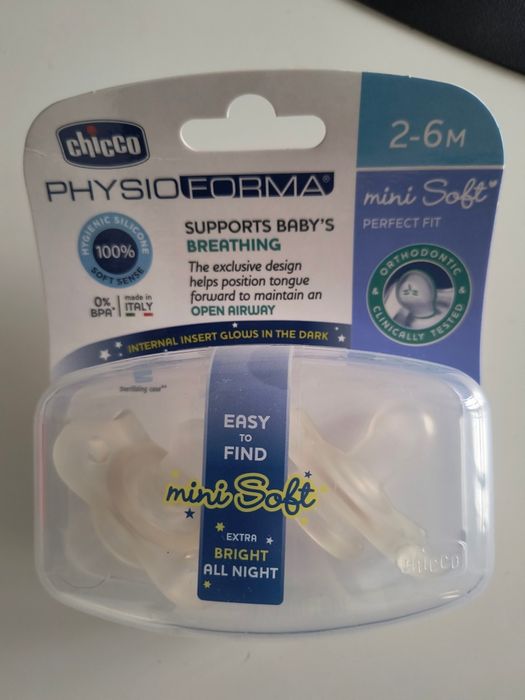 Smoczki Chicco 2-6 msc