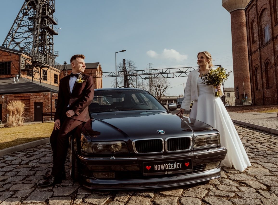 Samochód do ślubu BMW 735i (V8) E38 - airride/klasyk/auto/wesele/styl