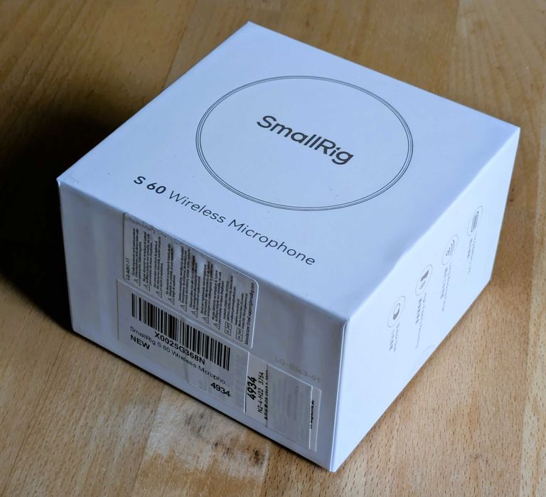 Microfone Wireless SMALLRIG S60 (Preto / USB-C) - NOVO