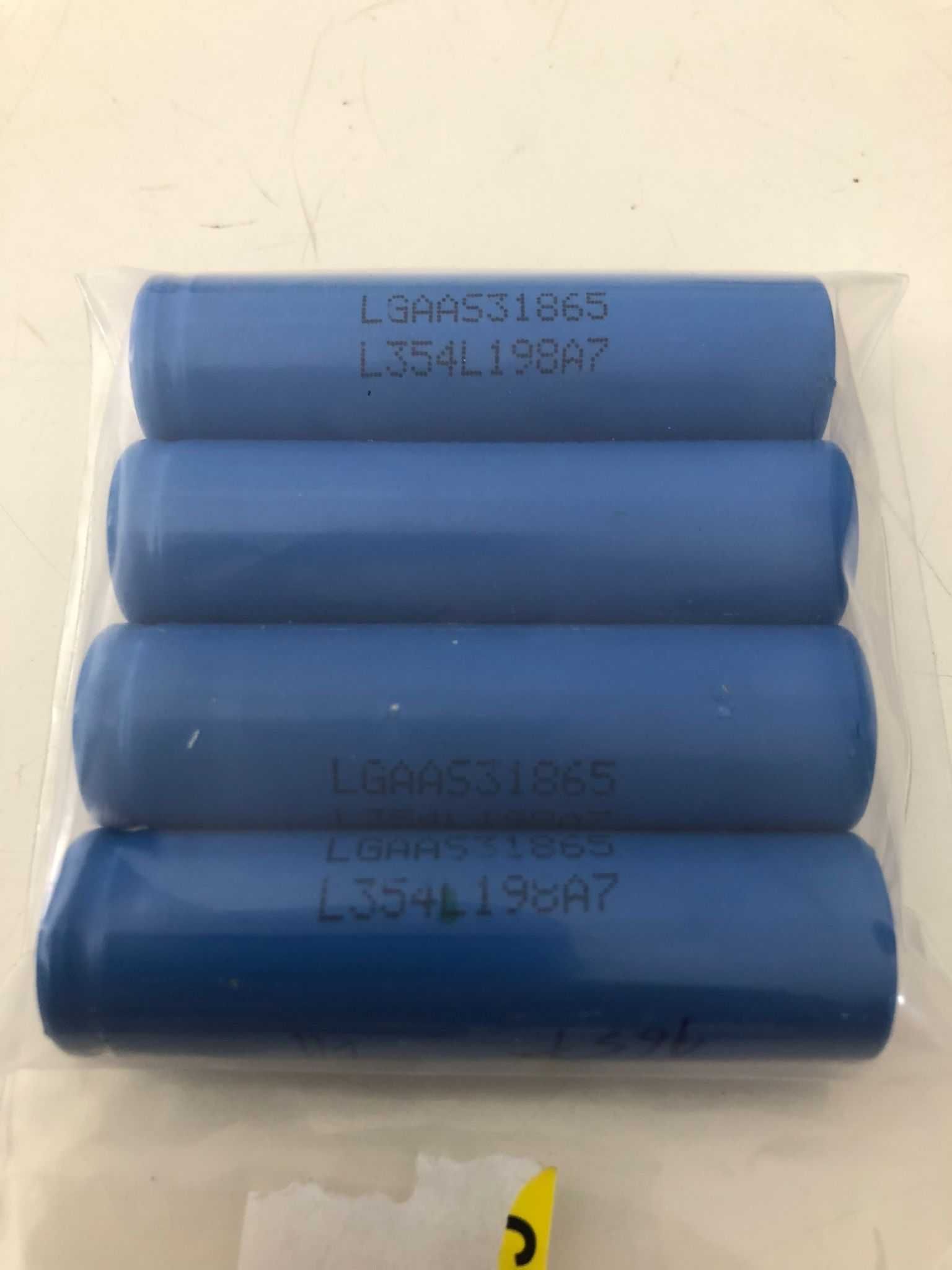 Células de Baterias de Lítio 18650 - LG 1500mAh