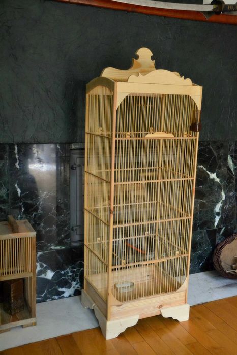 klatki drewniane dla Ptaków