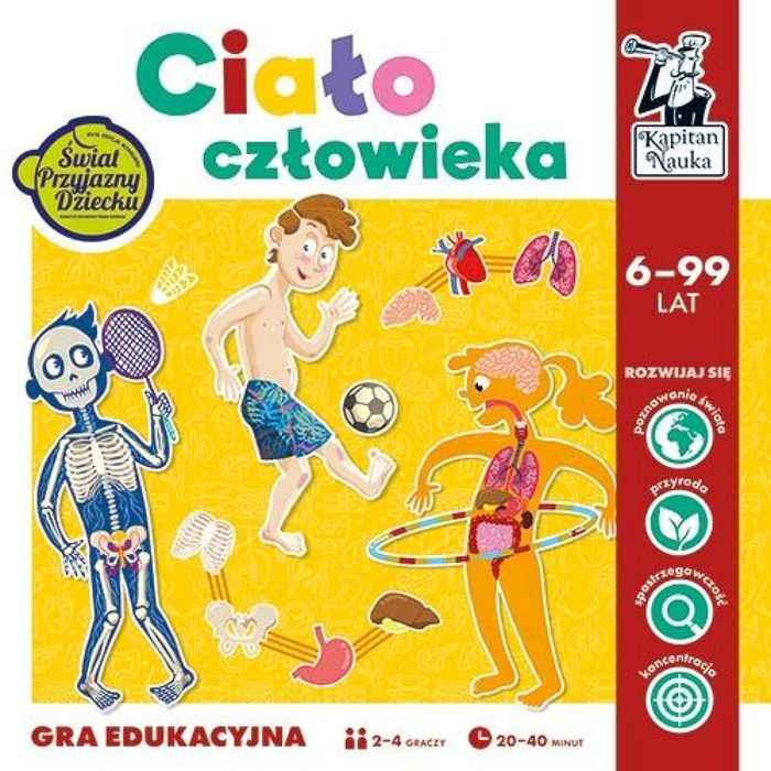 Kapitan Nauka. Ciało człowieka w.2 Kapitan Nauka Magdalena Jarzę