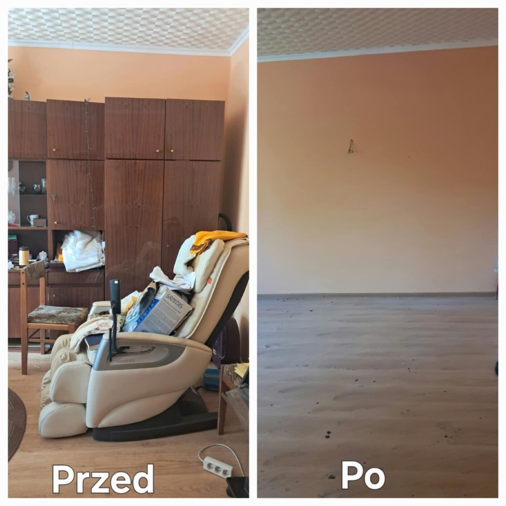 Opróżnianie Mieszkań ,Domów ,Piwnic ,Garaży .Rozbiórka piecy kaflowych
