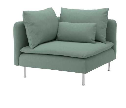 Sofa SODERHAMN 4-osobowa Tallmyra jasnozielony Ikea transport GRATIS
