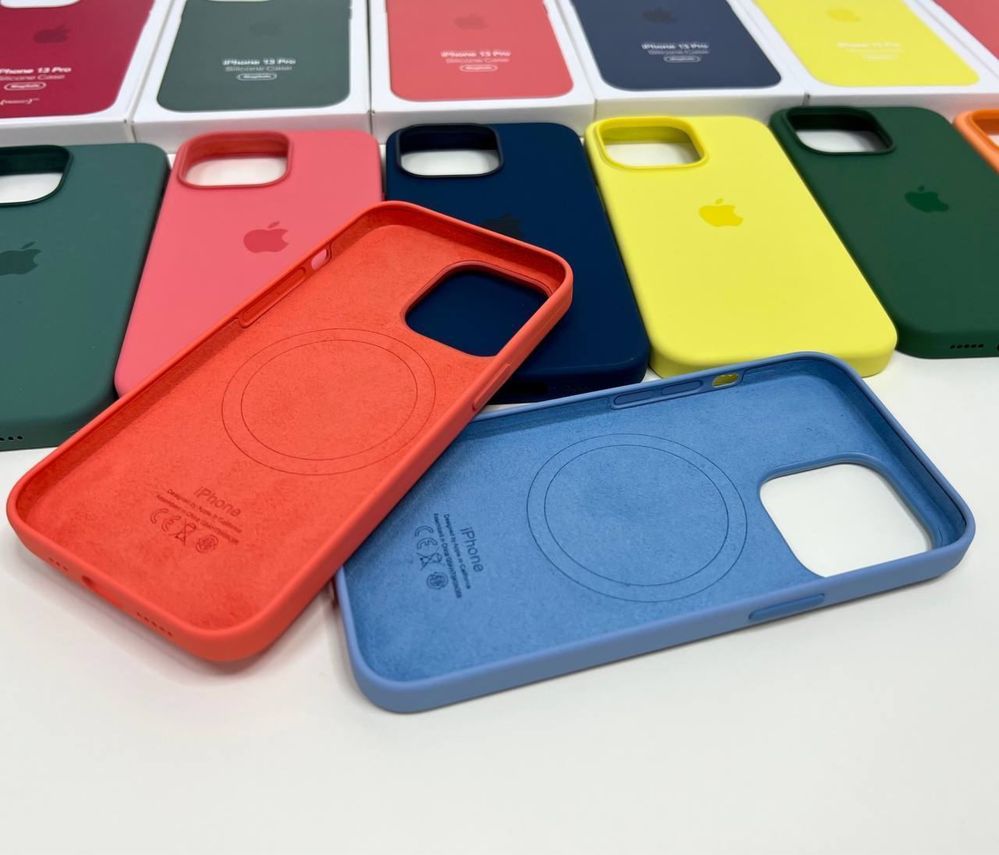 Чехол Silicone Case MagSafe Айфон магнитом iPhone 13  Pro Max Анимация