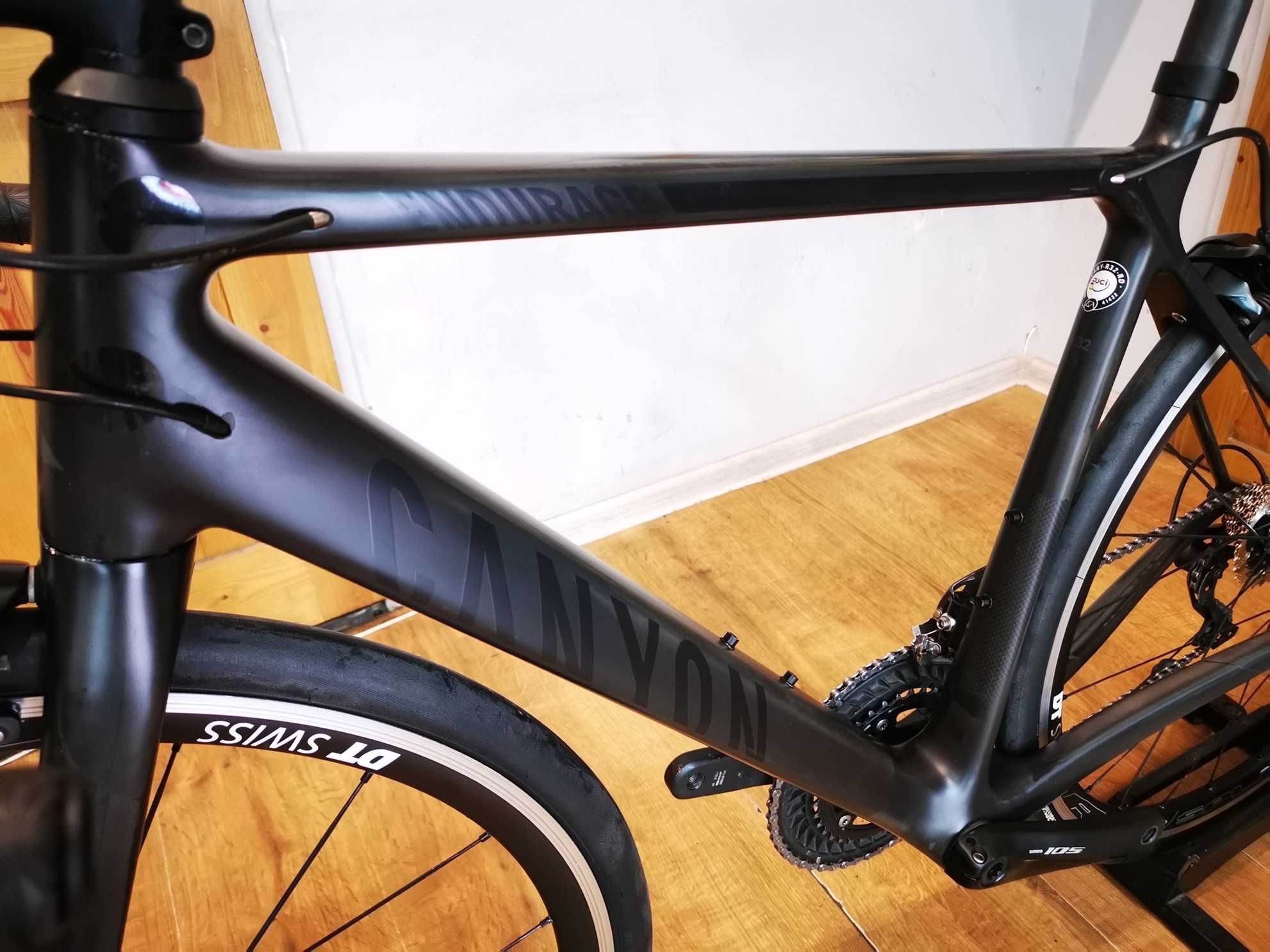 Rower szosowy, CANYON ENDURACE CF, Shimano 105 R7000, r53