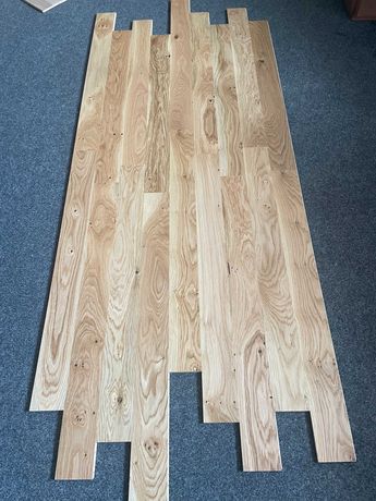 Podłoga Drewniana 2Warstwowa Dąb Rustic Lakier UV, 11x100x1000mm, 75m2