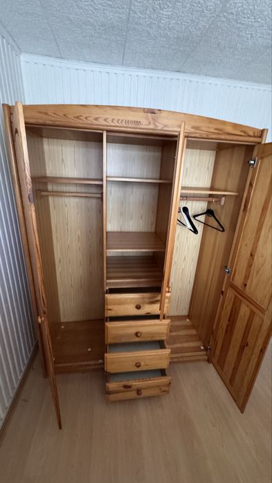 Szafa z litego drewna sosnowa 200 x 153 x 59