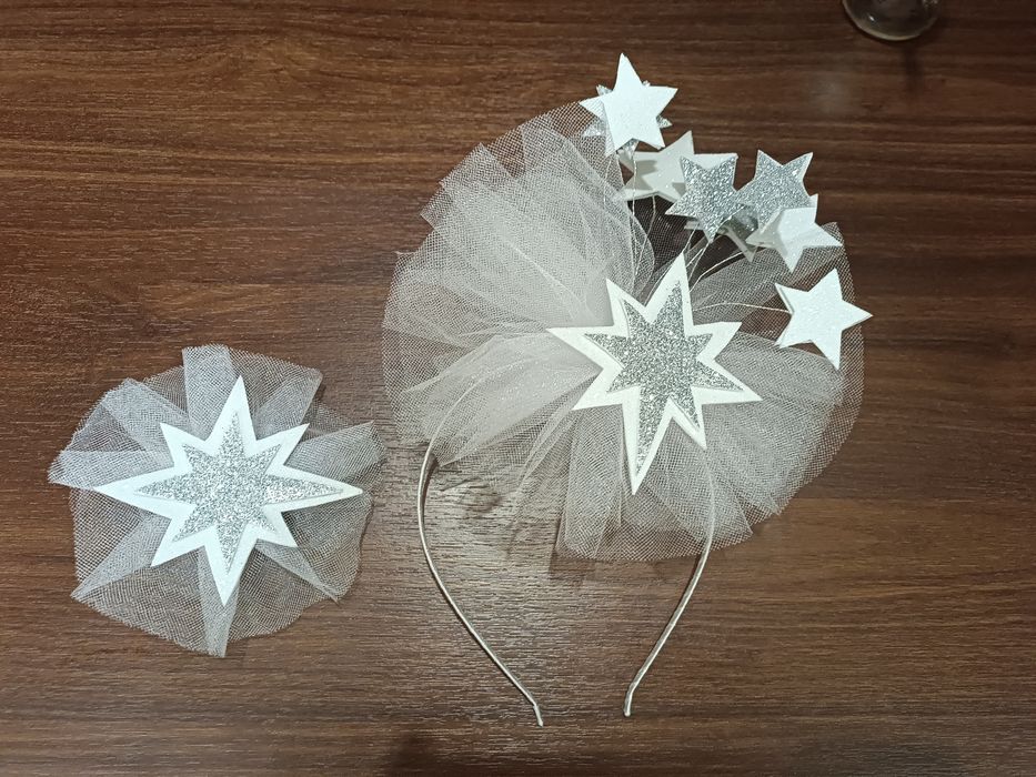 Обруч новорічний зірочка