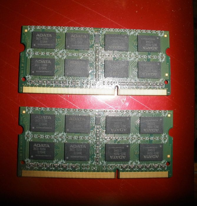 DDR3 ADATA 2GB 2Rx8 PC3-10600S-999 2 szt