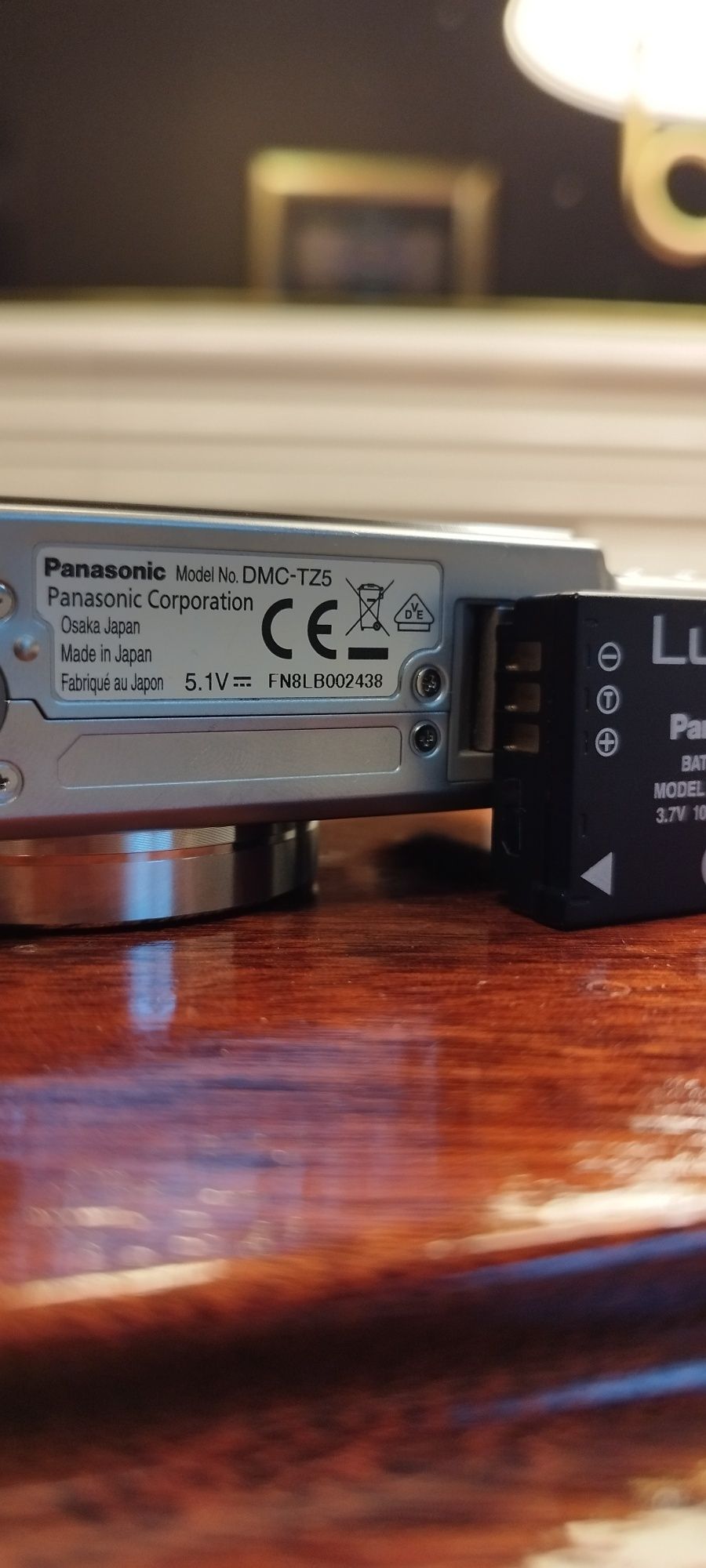 Aparat Cyfrowy Panasonic Lumix DMC-TZ5 Vintage 9.1 mpx