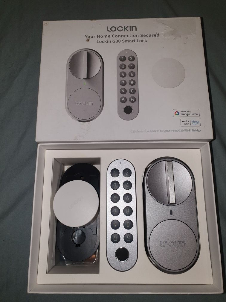 Розумний замок дверейLockin smart G30 wifi Bluetooth ,  switchbot lock