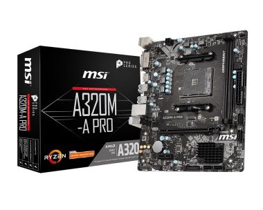 Материнська плата MSI A320m-a pro