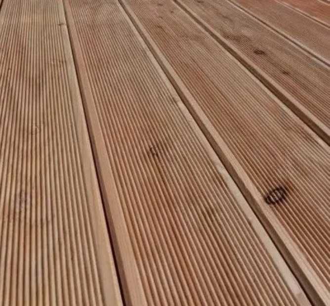 Deska Tarasowa Modrzew Ryflowana