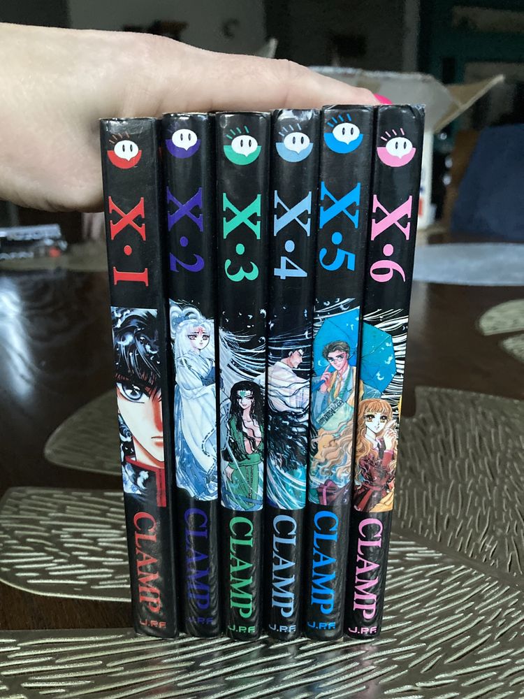 Manga Clamp X pierwsze wydanie seria komiks vintage