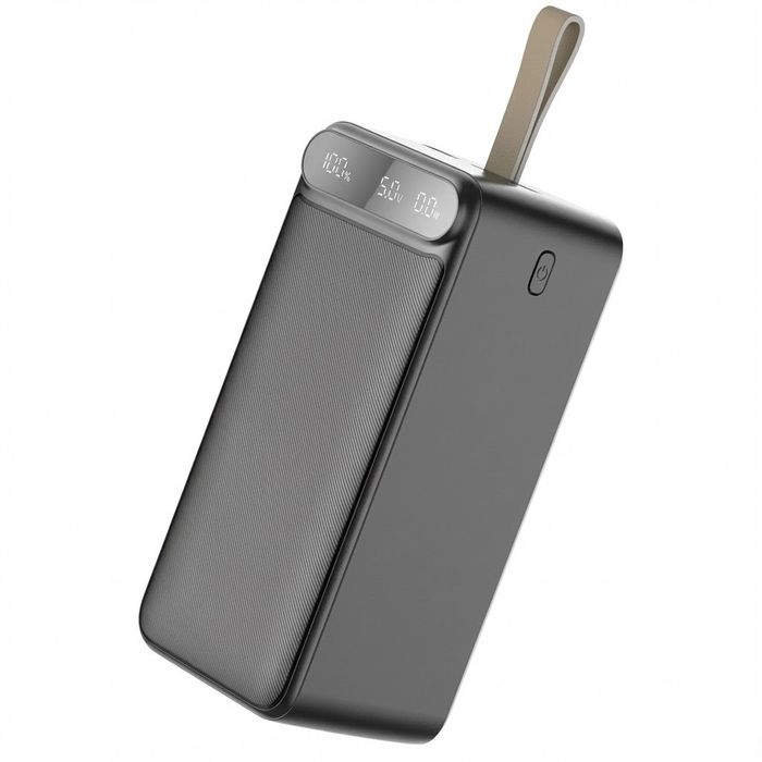 Потужний PowerBank Awei 100000 mAh 22.5W з великим ліхтарем. Зовнішній