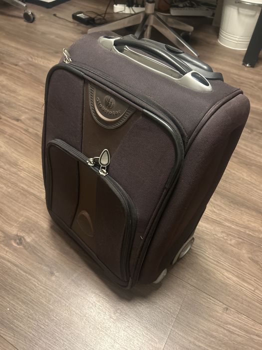 Walizka Globtroter brazowa