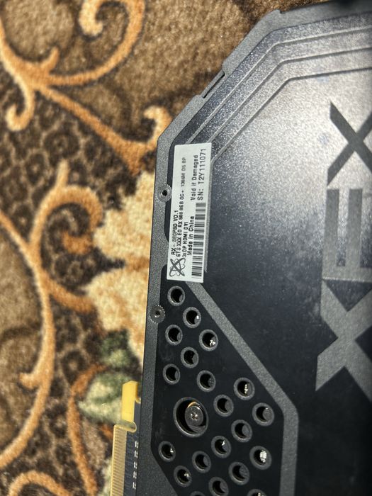 Видеокарта XFX580 8gb!