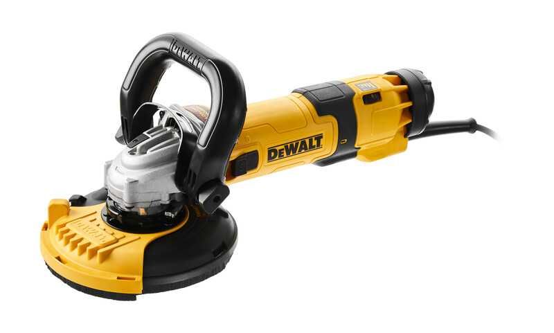 Szlifierka kątowa z osłoną przeciwpyłową Dewalt DWE4257KT