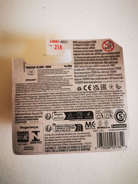 '20 Jeep Gladiator Hot Wheels 2026