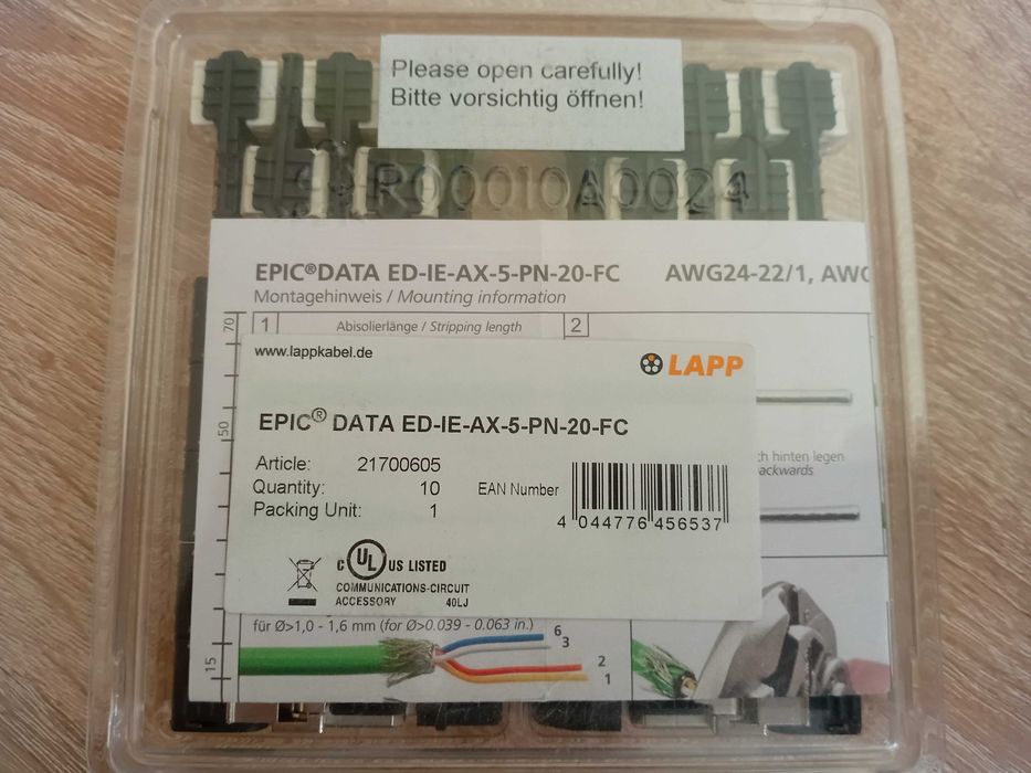 Промисловий штекер Ethernet