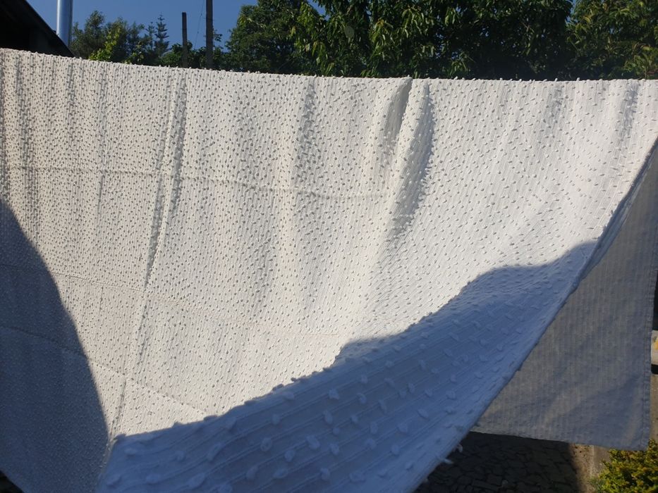 Manta em linho + 100 anos