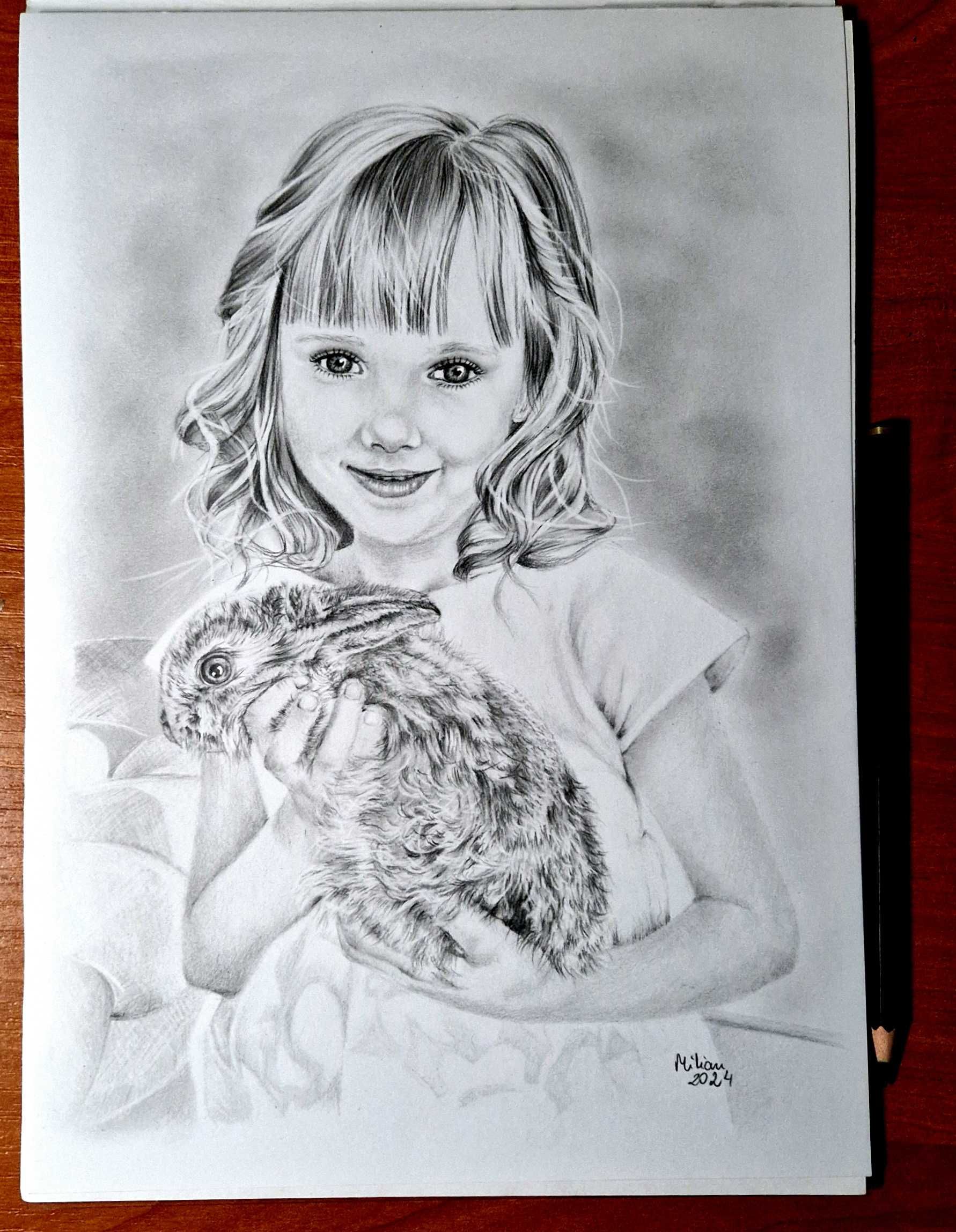 Portret w ołówku