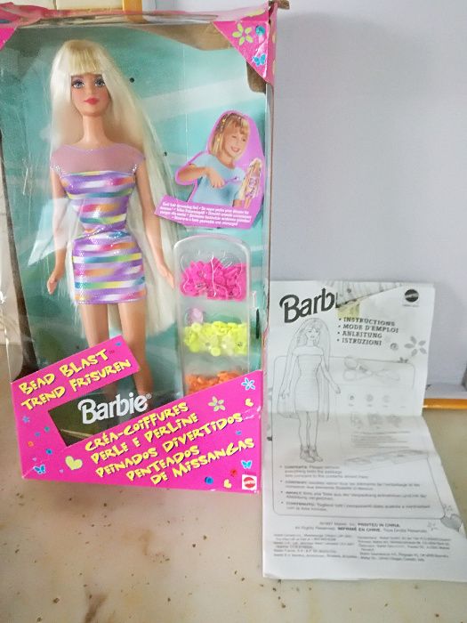 Bonecas BARBIE Penteados de Missangas