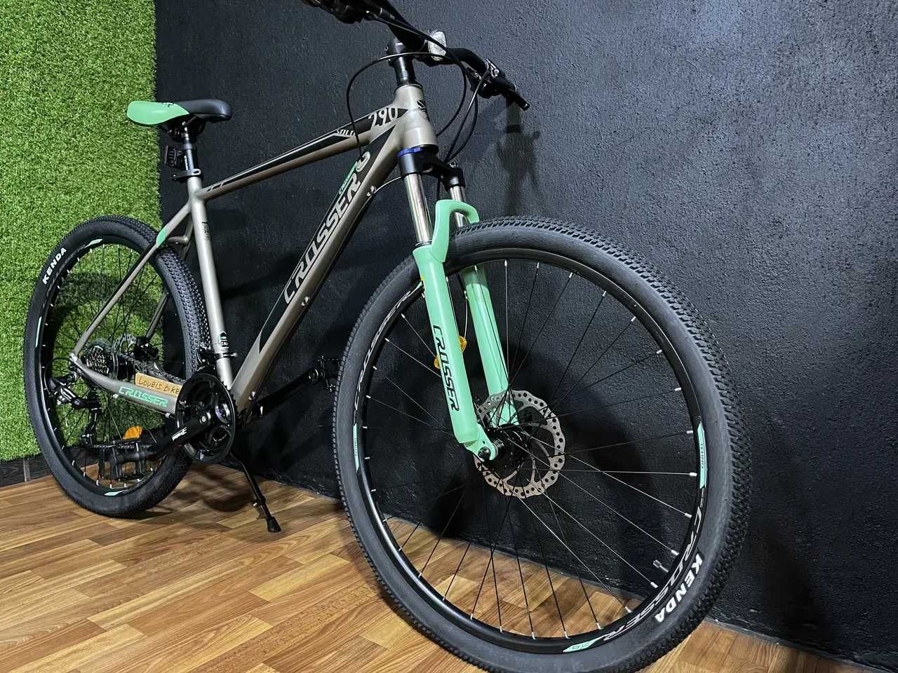 Горный алюминиевый велосипед Crosser Solo 29/19 ГИДРАВЛИКА 3х7 / 2x9 !