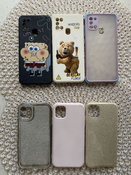 Zestaw etui na telefon iPhone 11 Samsung Galaxy