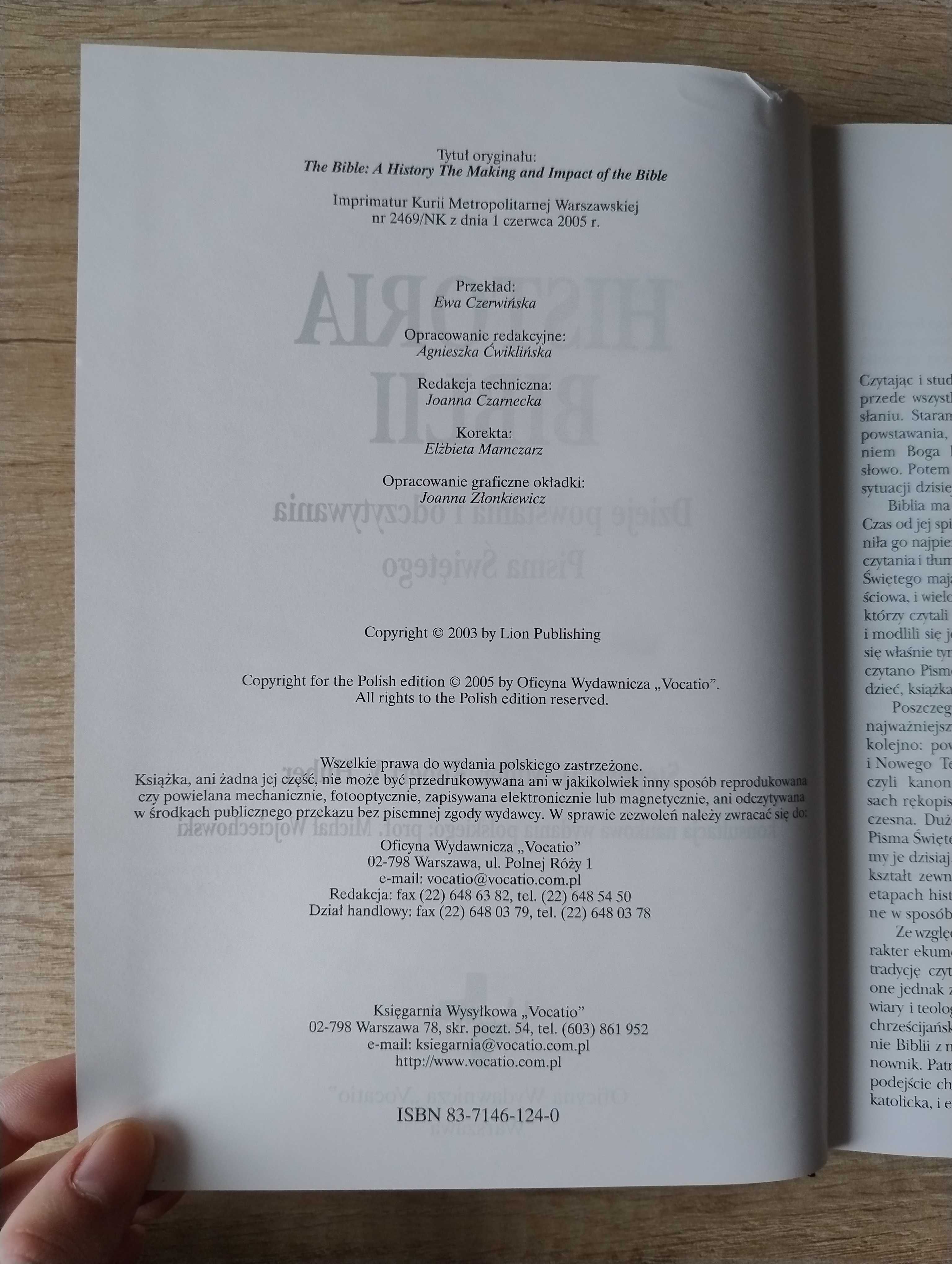 Historia Biblii – Stephen M. Miller, Robert V. Huber