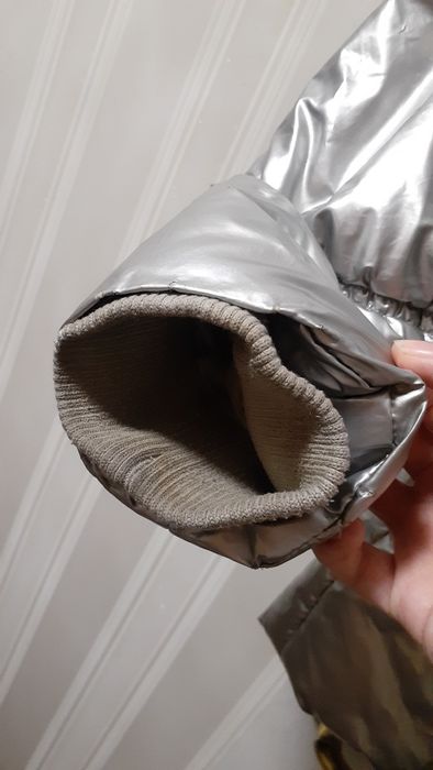 Серебриста куртка на дівчинку чи жінку / куртка на девочку или женщин