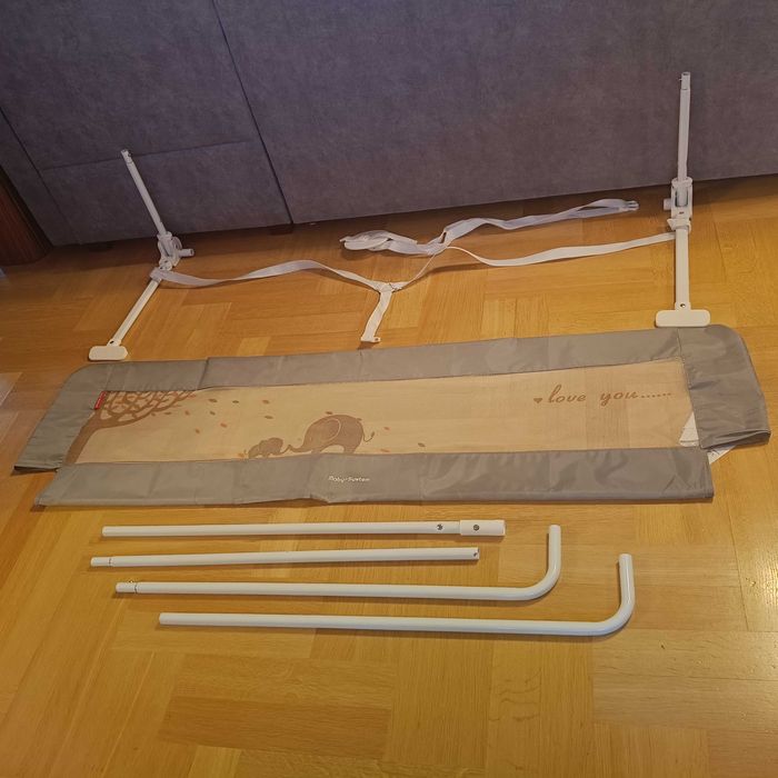 Bramka ochronna na łóżko Moby-system Bed rail