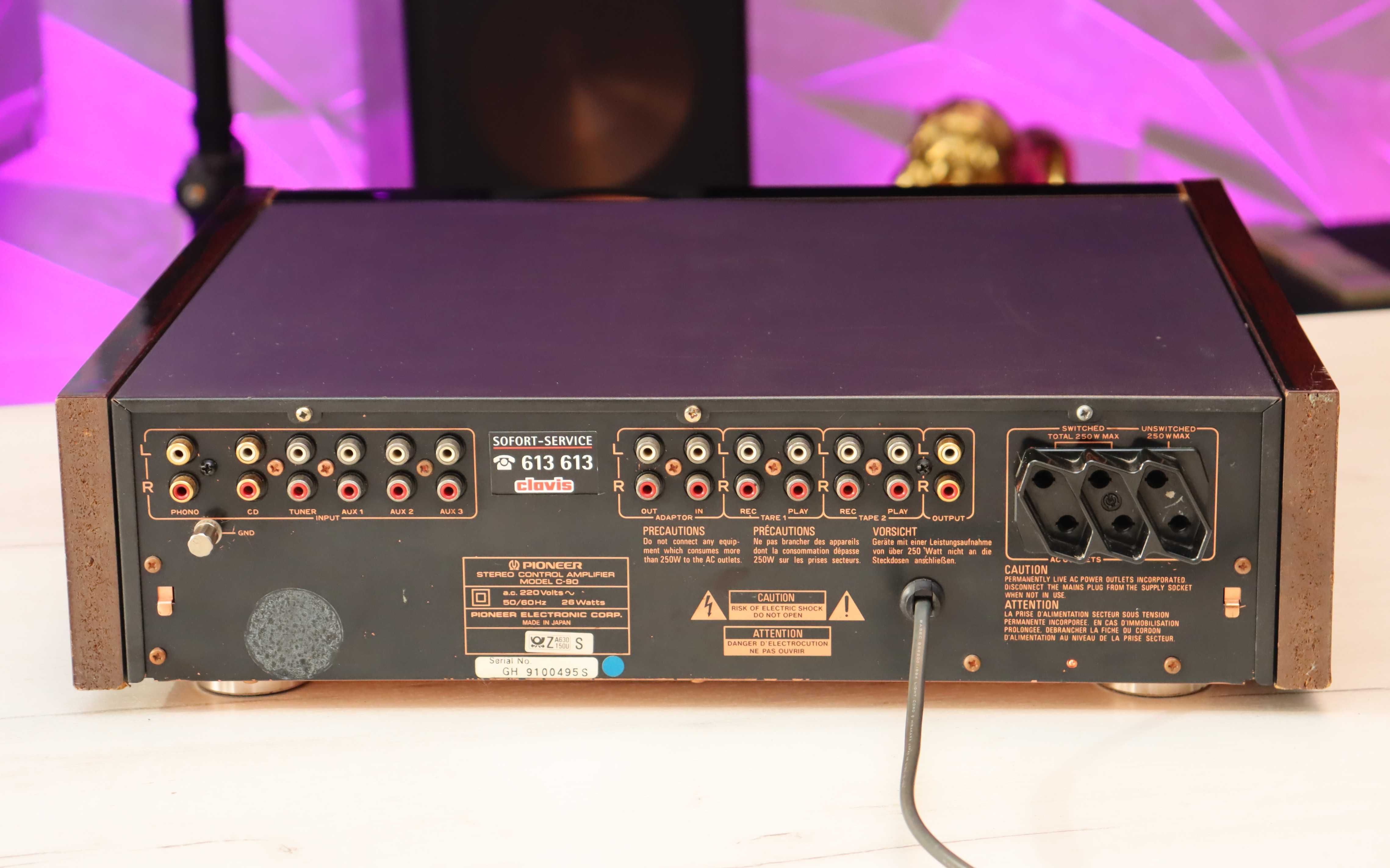 Pioneer C-90 Przedwzmacniacz do M-90 Gwarancja