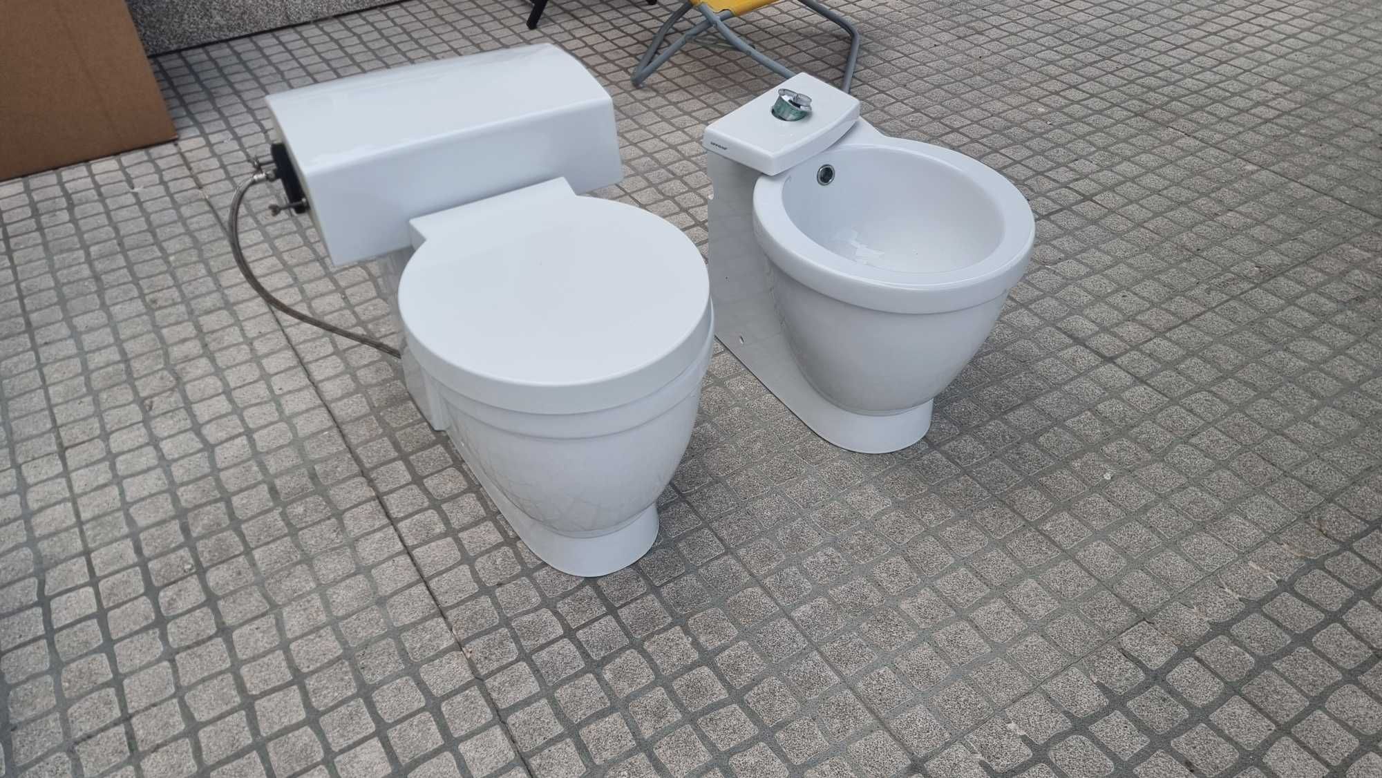 Conjunto SANITA e BIDÉ SANINDUSA Excelente Estado 150€