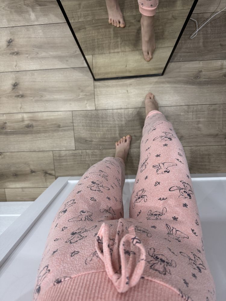 Spodnie piżamki wysoki stan twetty primark