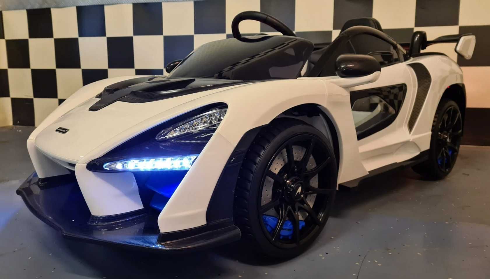 Samochód MCLAREN Auto AKUMULATOR Motor Elektryczny Pilot RC 2 DZIECI