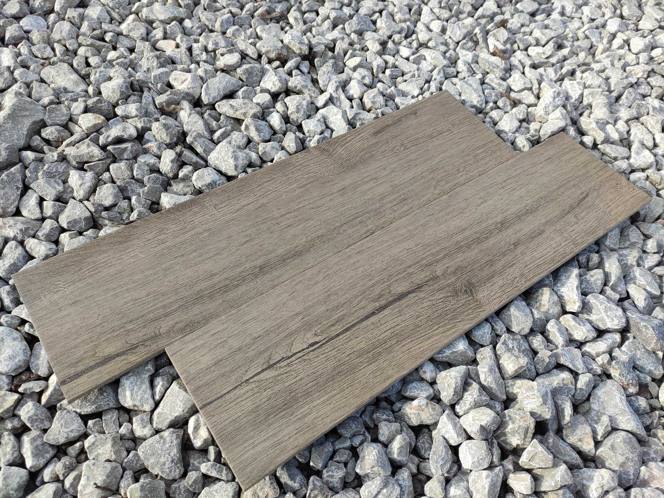 Płytki podłogowe gres matowy imitacja drewna Suomi Brown 15,5×62 Gat.2