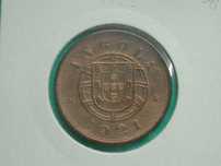 1240 - Angola: 5 centavos 1921 bronze, por 13,00