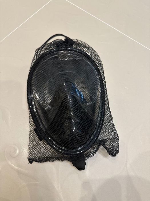 Маска для плавання повнолицева з трубкою